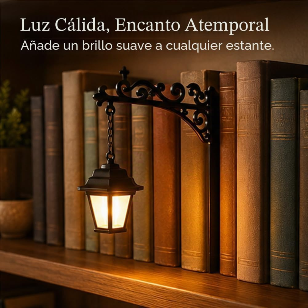 Lámpara LED decorativa para estantería