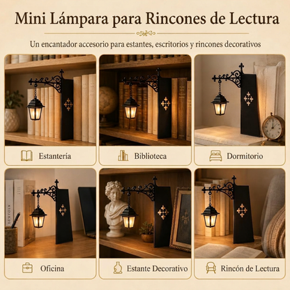 Lámpara LED decorativa para estantería