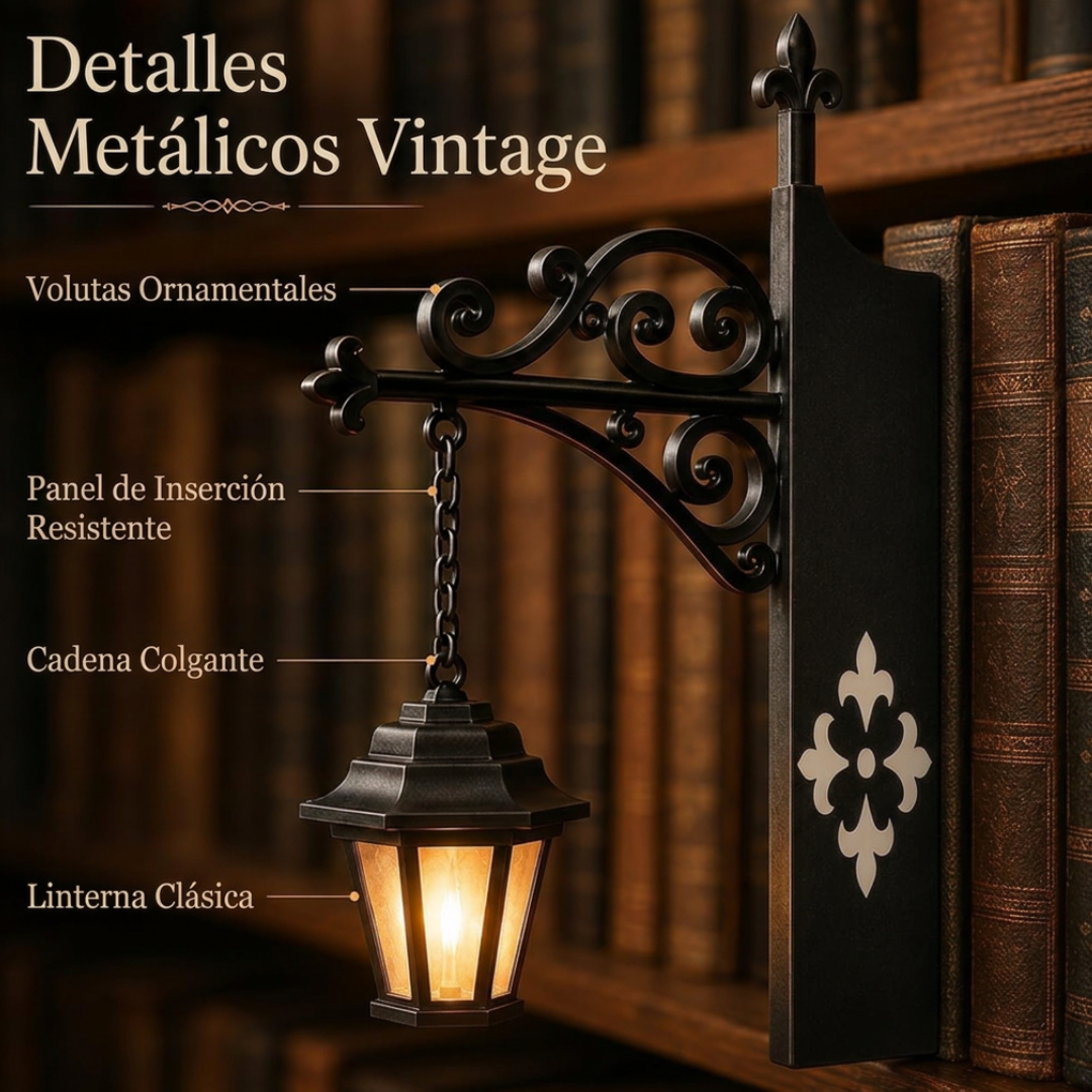 Lámpara LED decorativa para estantería